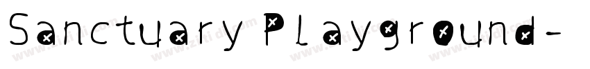 Sanctuary Playground字体转换
